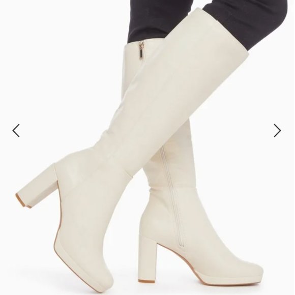 JustFab Shoes - Women's Just Fab Blake Platform Heeled Boot US 7